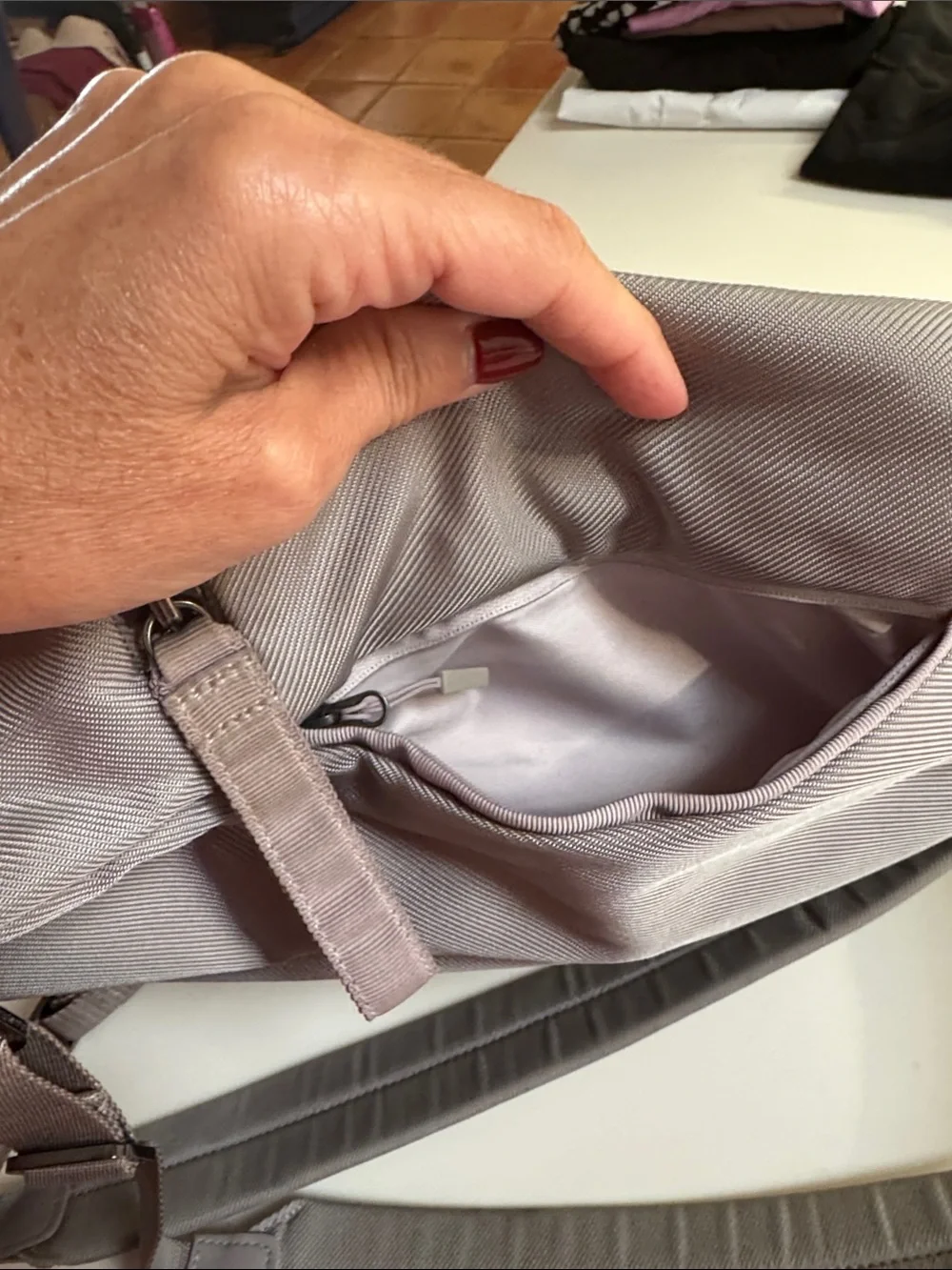 lululemon athletica Men's Taupe Gray Backpack